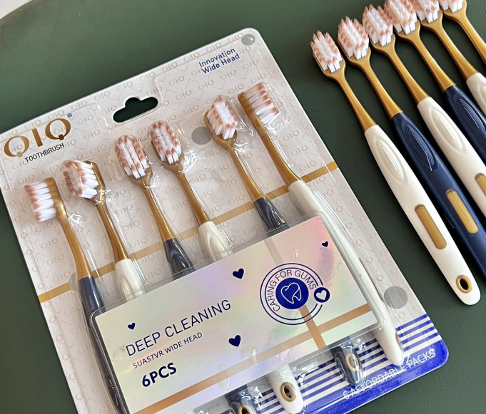 Set 6 bàn chải đánh răng nội địa trung
