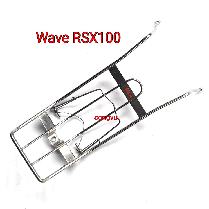Baga giữa inox xe máy Wave RS, RSX 100