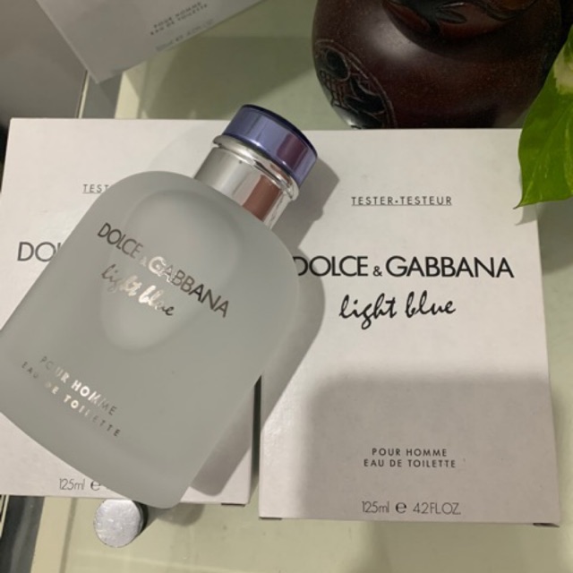 Nước hoa tester d&g light blue pour homme 125ml (hộp như hình)