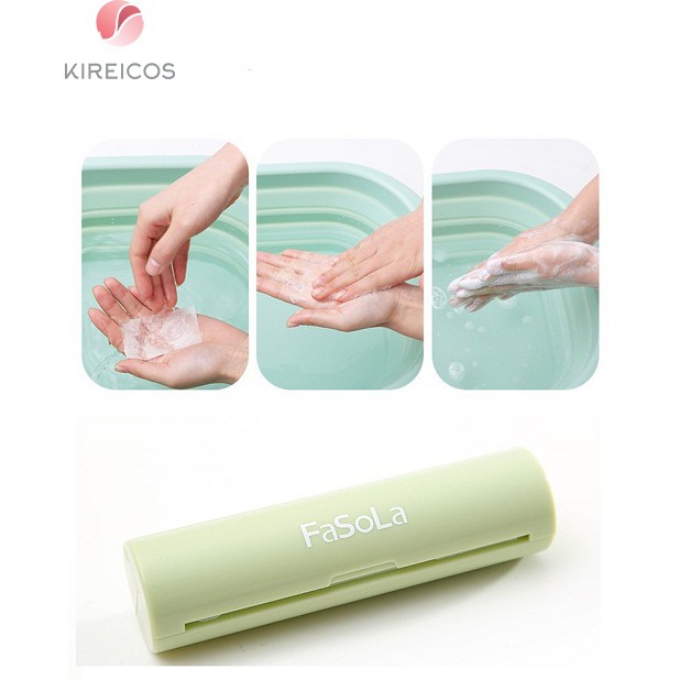 [HCM]Xà Phòng Giấy Miếng Du Lịch Bỏ Túi Fasola