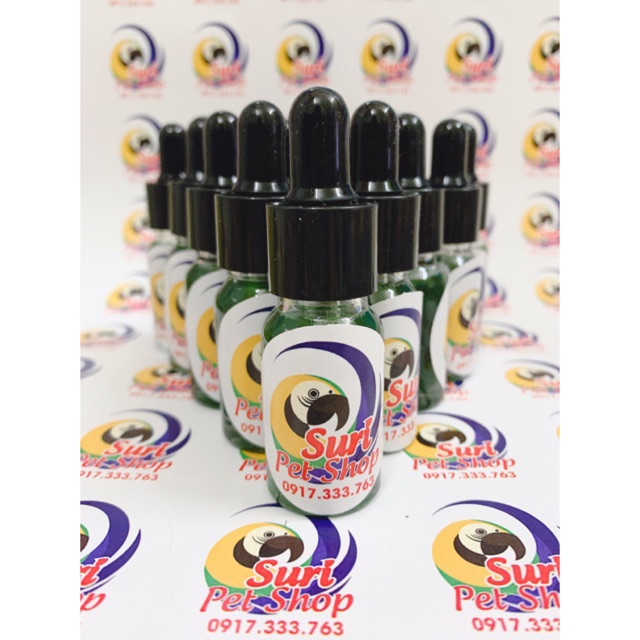 [HCM]Vitamin bổ sung cho chimvẹt chai 10ml