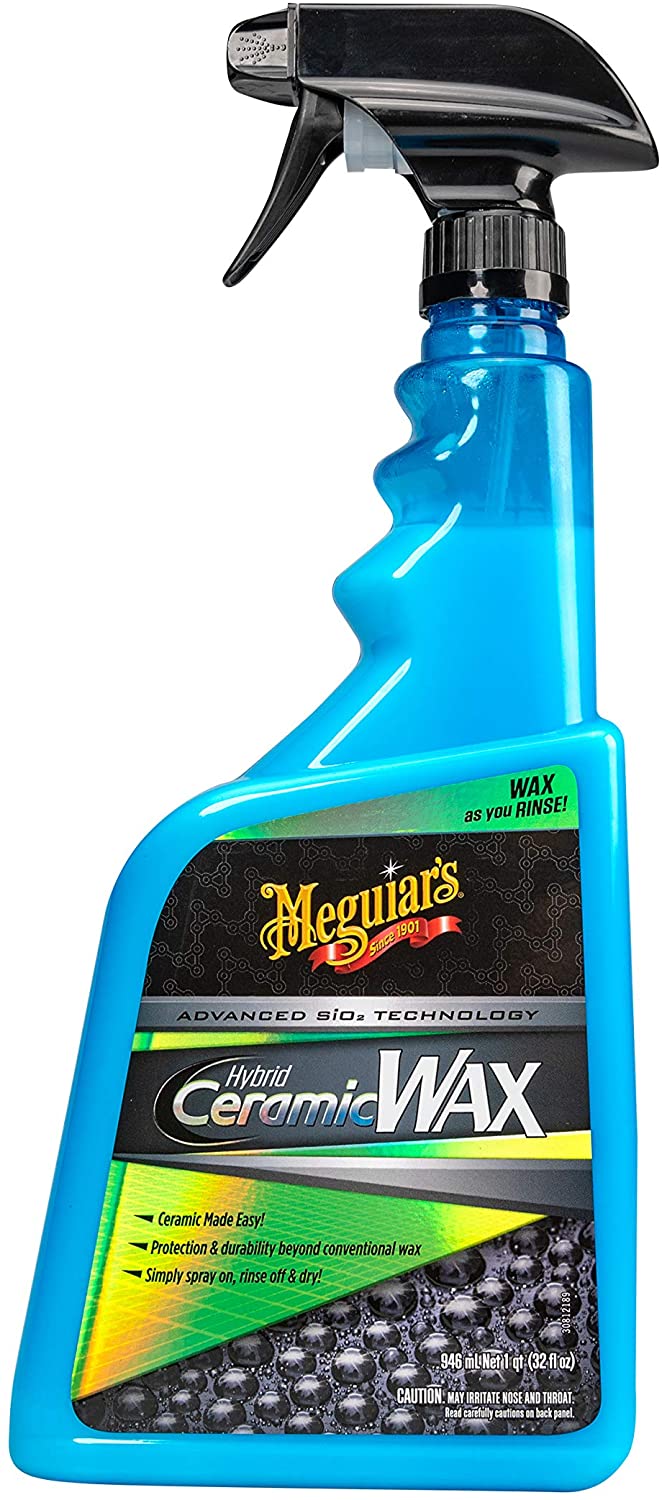 (Tặng mút dưỡng cao cấp) Meguiar's Ceramic Wax - WAX BÓNG SƠN XE G190526 768ml