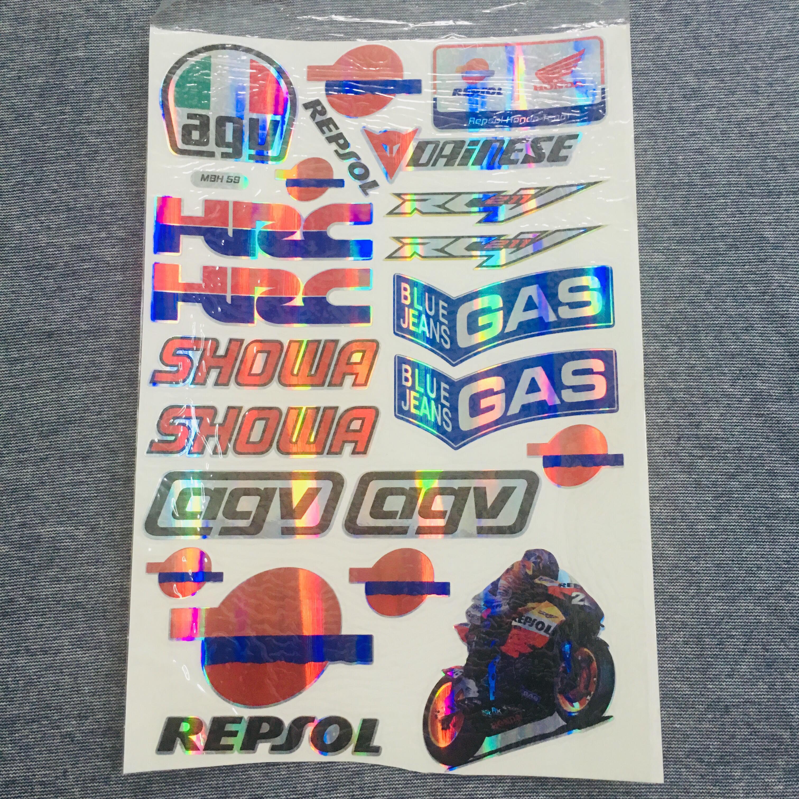 [HCM]TEM TẤM LOGO MẠ CROM NHIỀU LOGO ĐA DẠNG (REPSOL).