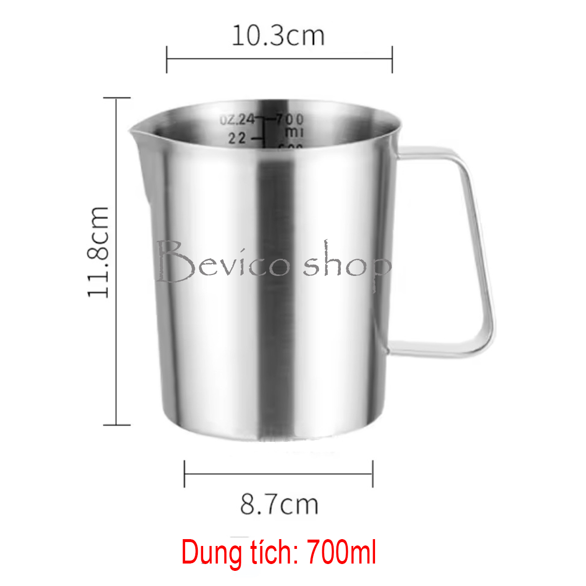 Cup 304 stainless steel split bar 500ml/700ml/1000mL/1500ml/ 2000ml