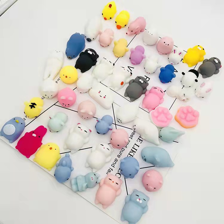 Thú mochi xả stress - Đồ chơi thú mochi squishy (Giao ngẫu nhiên 1 con)