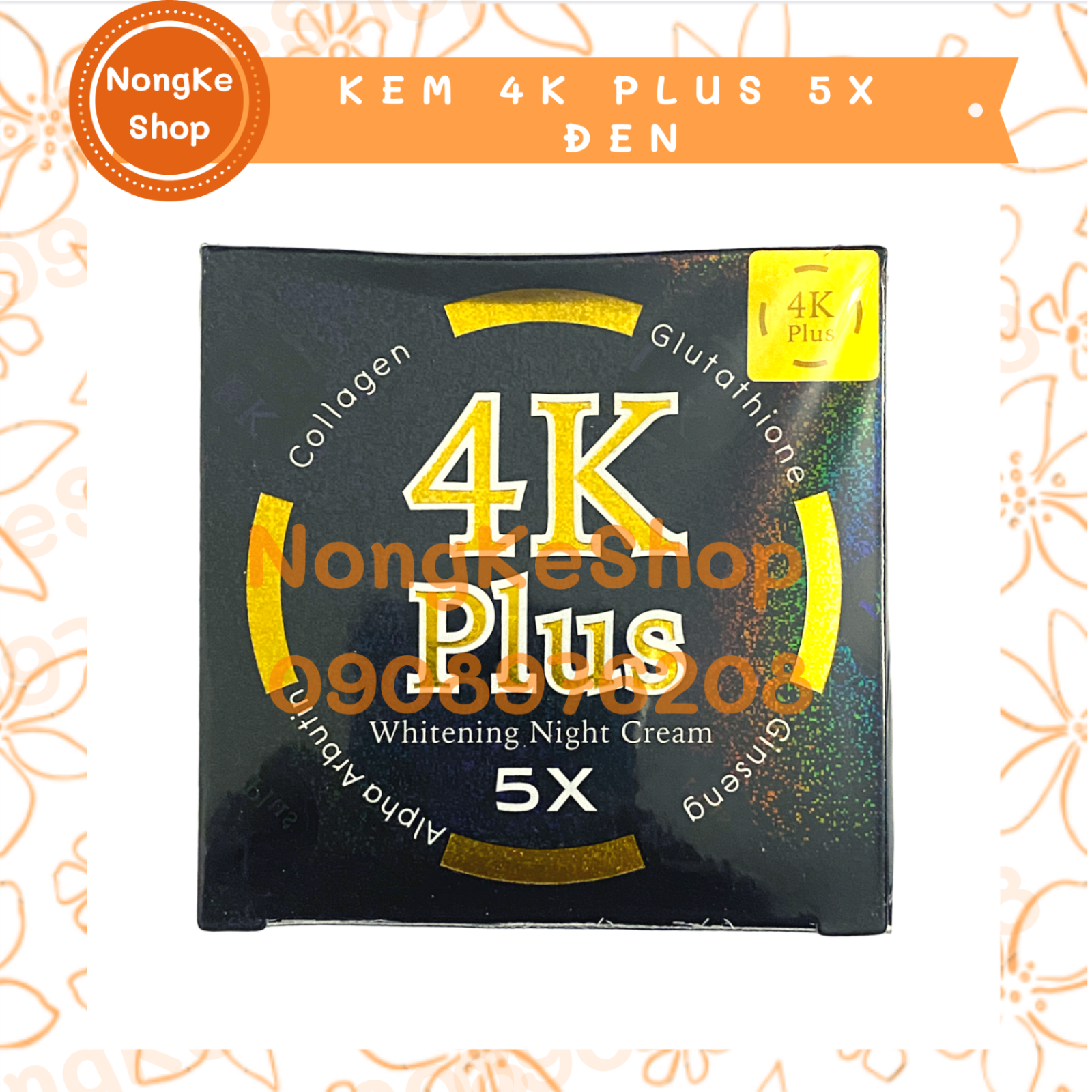 Kem 4k plus 5x 20g thái lan