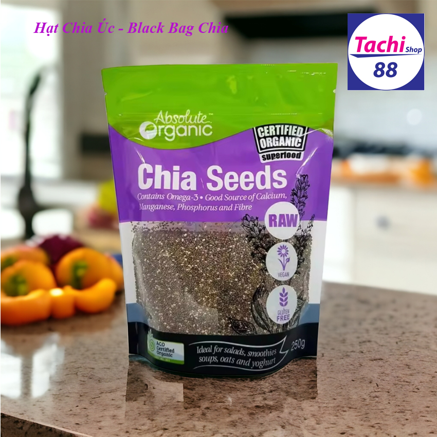 Hạt Chia Úc Hữu Cơ - Absolute Organic, 900g