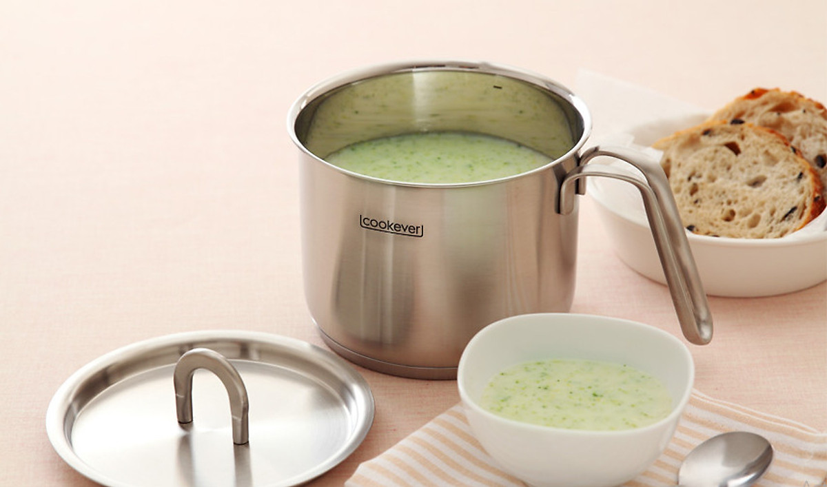 Nồi sữa 3 lớp có nắp 16cm Cookever