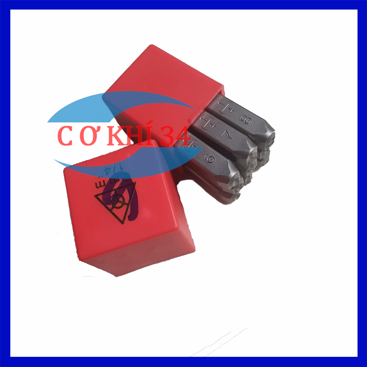 Bộ đục số đóng số 6mm YC ( Xuôi )