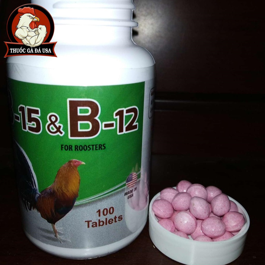 Nuôi Gà Đá B15&B12 -  Gà Đá Usa - 20 Viên