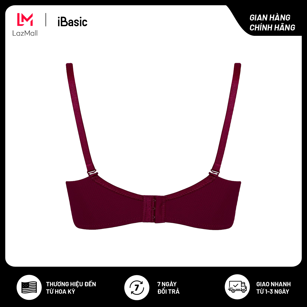 Áo ngực nữ không gọng mút mỏng iBasic BRAW086