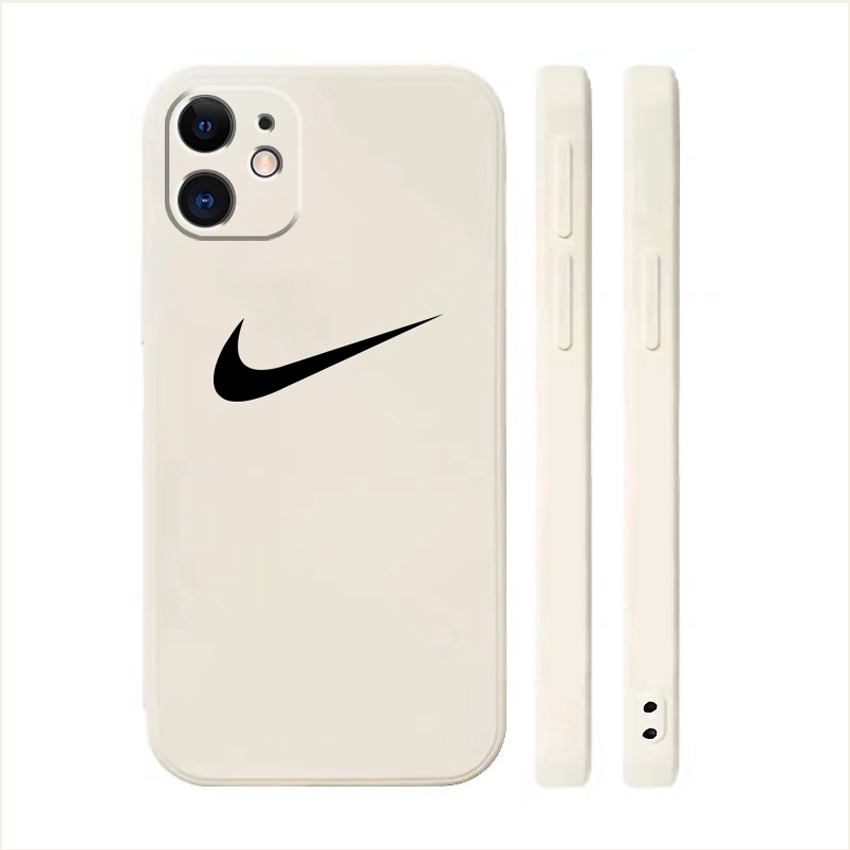Ốp Lưng Iphone Cạnh Vuông BVC Hình Nike-Ốp Lưng Iphone Full Đời Máy