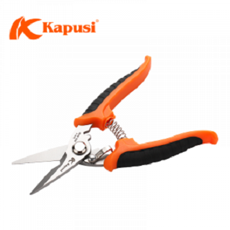 Kéo cắt cành, kéo tỉa cành, kéo bấm cành, Kéo tỉa lá, tỉa dăm, cắt chi dăm thép Nhật Bản hãng Kapusi SK5
