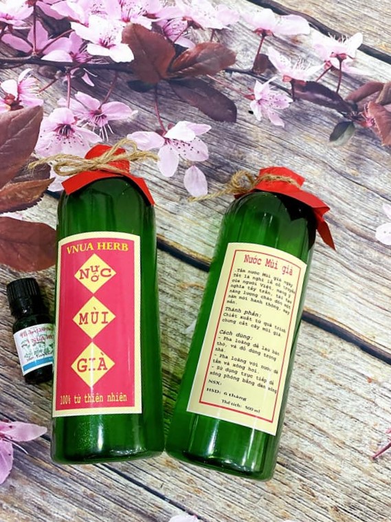 NƯỚC TẮM CÂY MÙI GIÀ- TINH DẦU MÙI