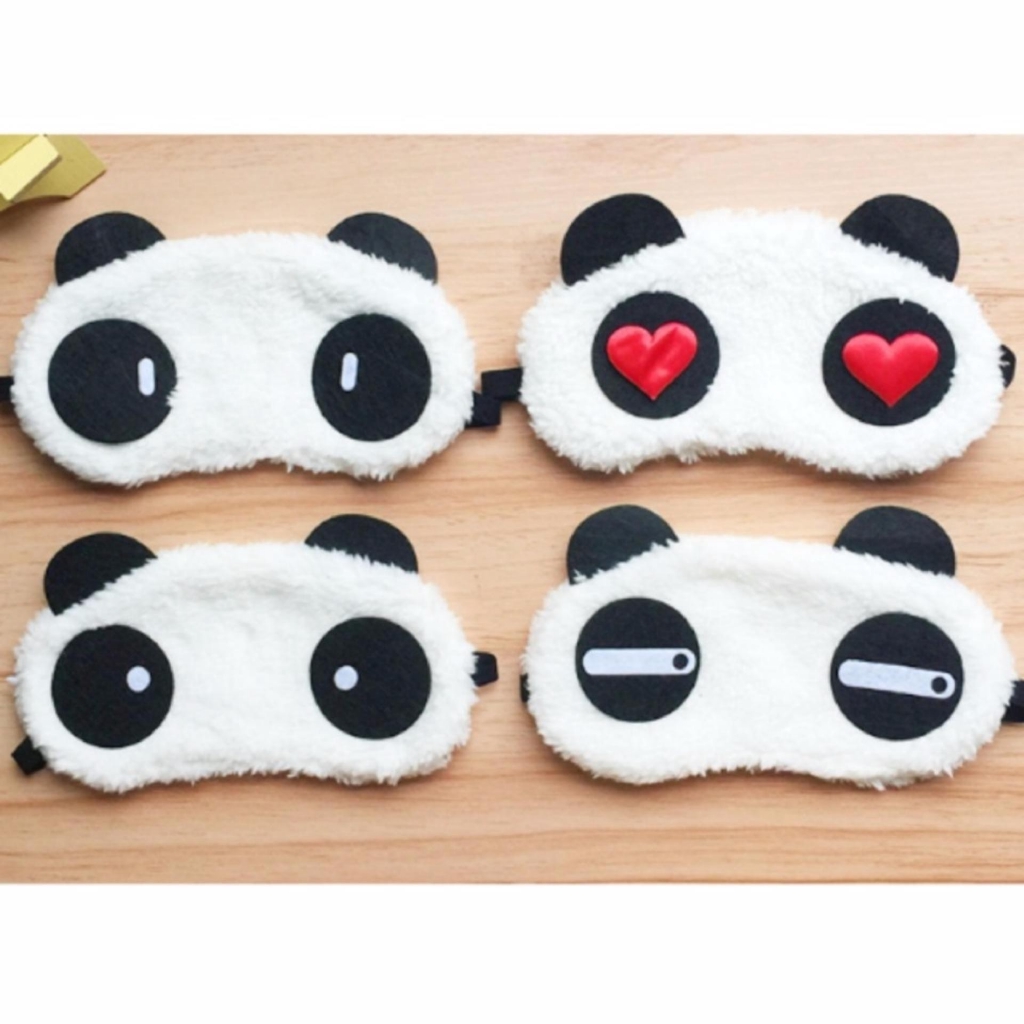 Tấm Bịt Mắt Ngủ Hình Gấu Panda P010