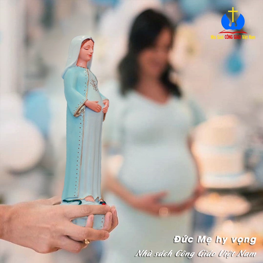 Tượng đức mẹ hy vọng dmhv - quà tặng công giáo - nhà sách công giáo việt nam