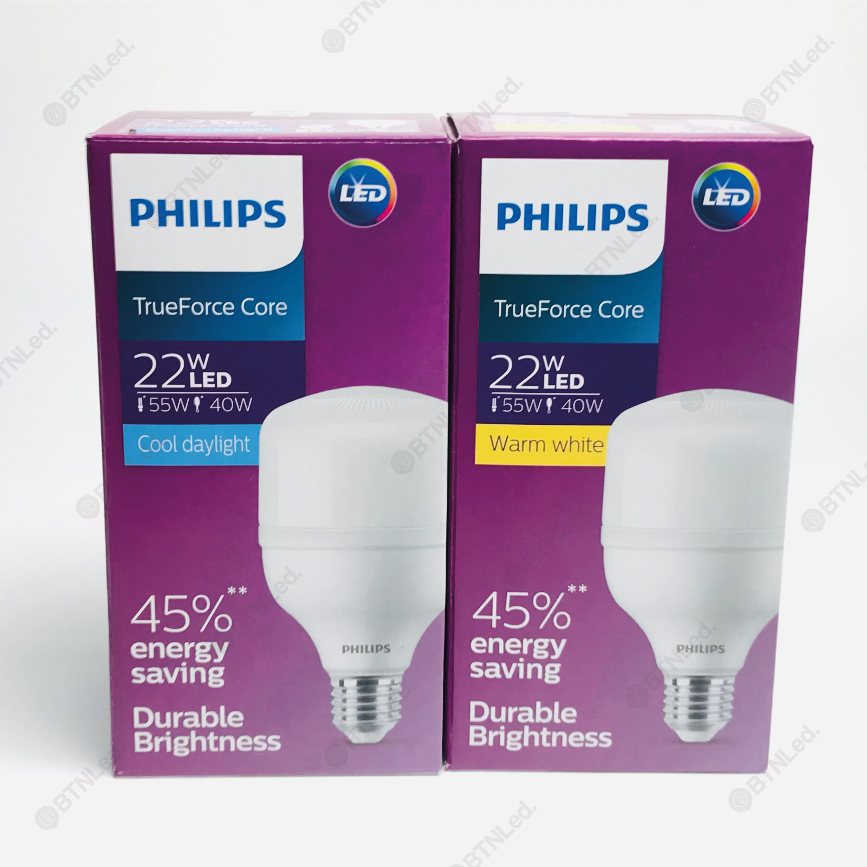 Đèn LED trụ Philips 22W E27 T80 - Hàng chính hãng