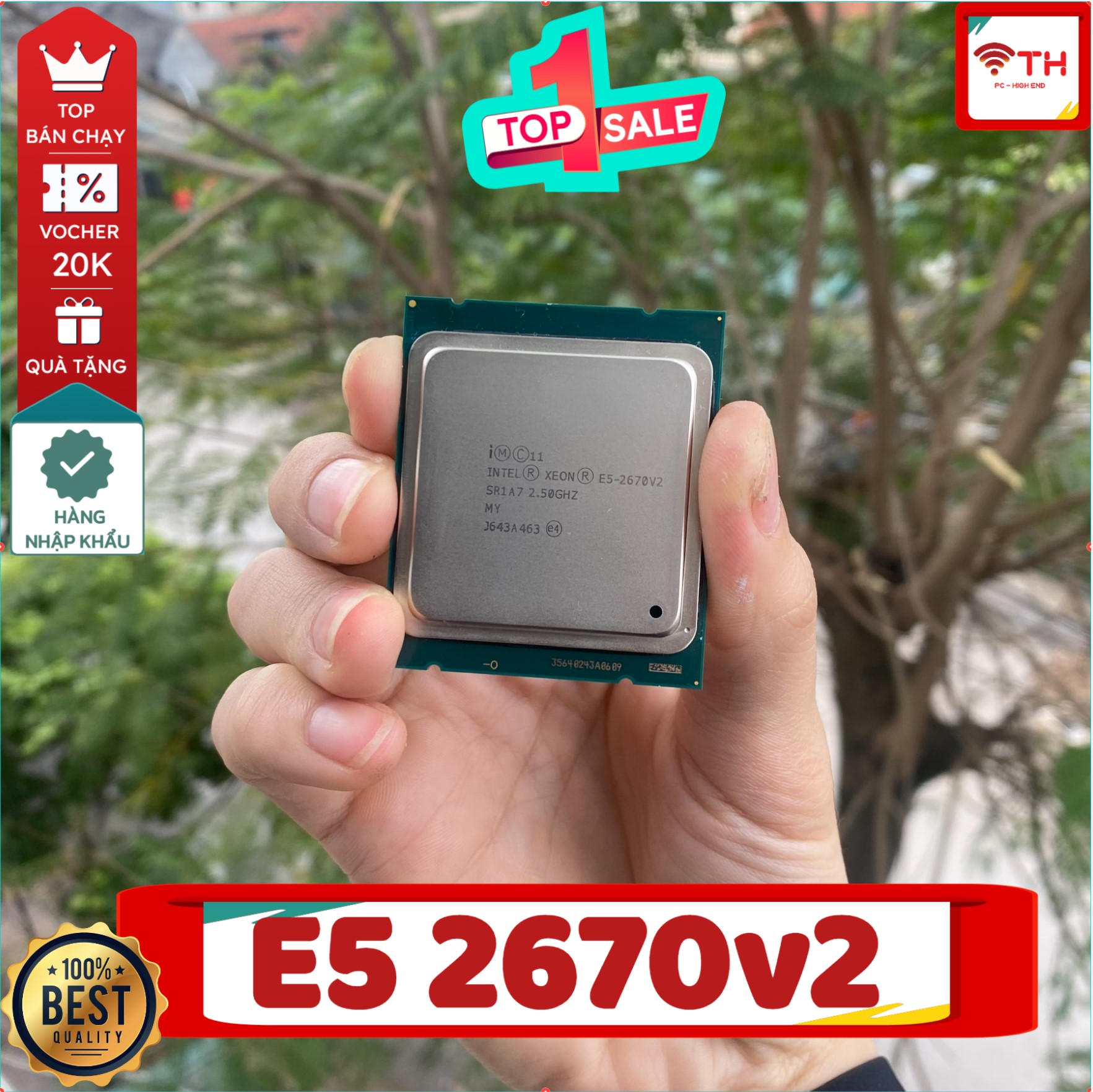 Chia sẻ Đã thích (205) Bộ xử lý Intel Xeon E5 2670v2 (2.5GHz - 3.3GHz ...