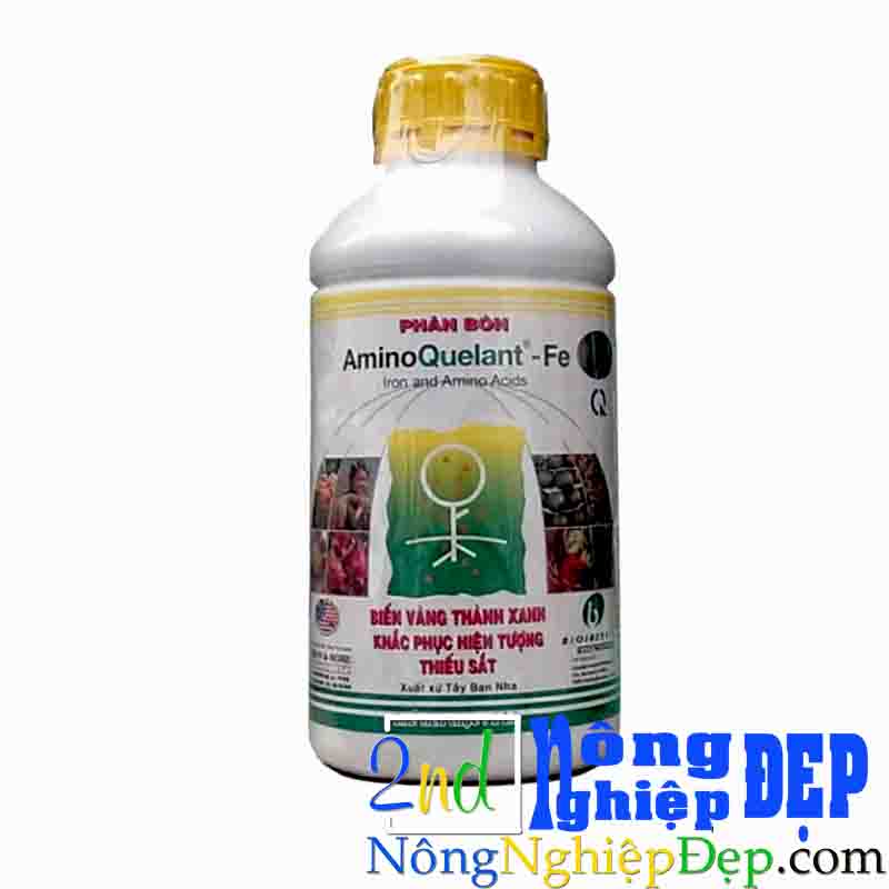 Phân bón Amino Fe (Sắt) – Trị Vàng Lá