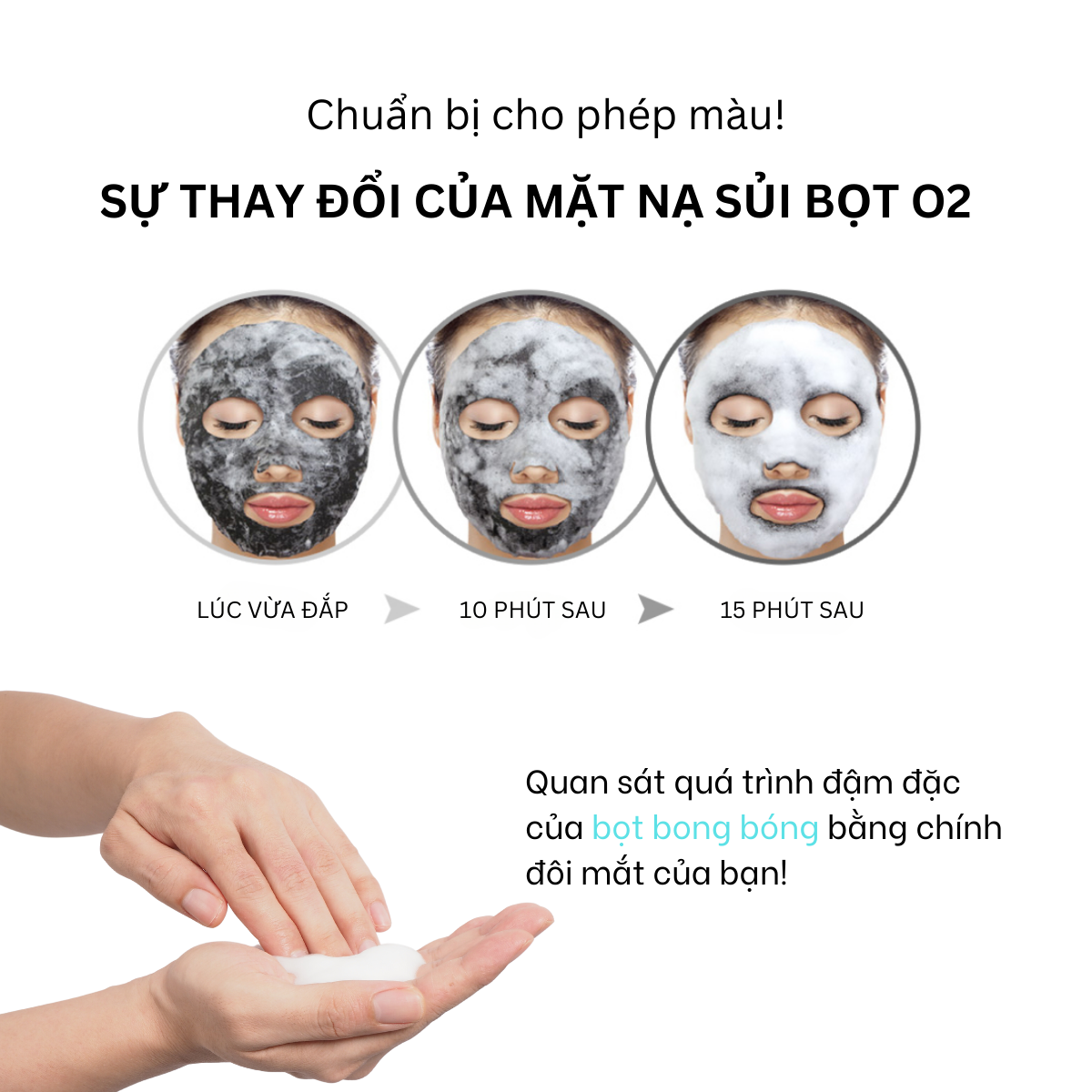 Purederm Mặt nạ sủi bọt than hoạt tính làm sạch da