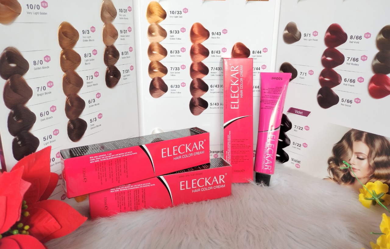 49 mã Màu nhuộm tóc Eleckar 100ml