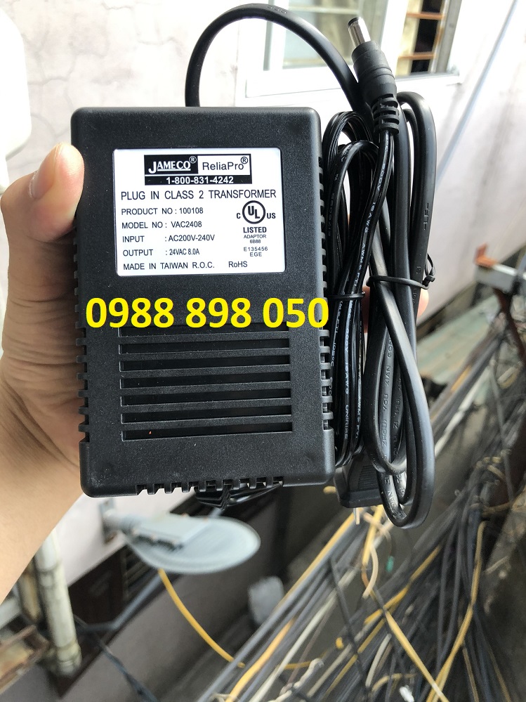 bộ nguồn xoay chiều AC 24V 8A