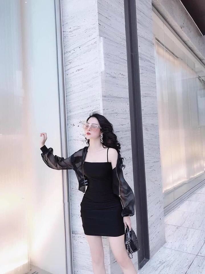 [HCM]Đầm body 2 dây - UT06