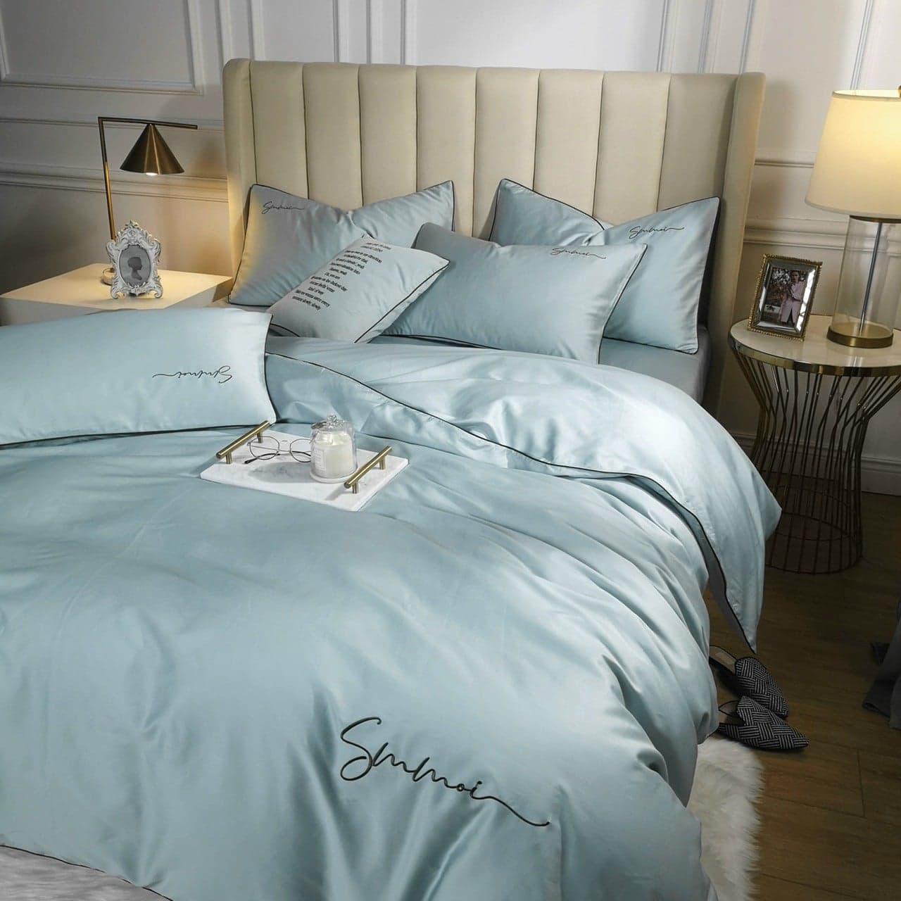 Bộ CHĂN GA GỐI TENCEL SUMOI Nhập Khẩu