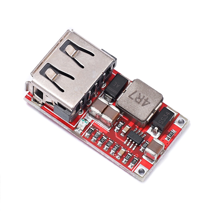 mạch hạ áp điện dc từ 6-24v sang 5V3A cổng USB