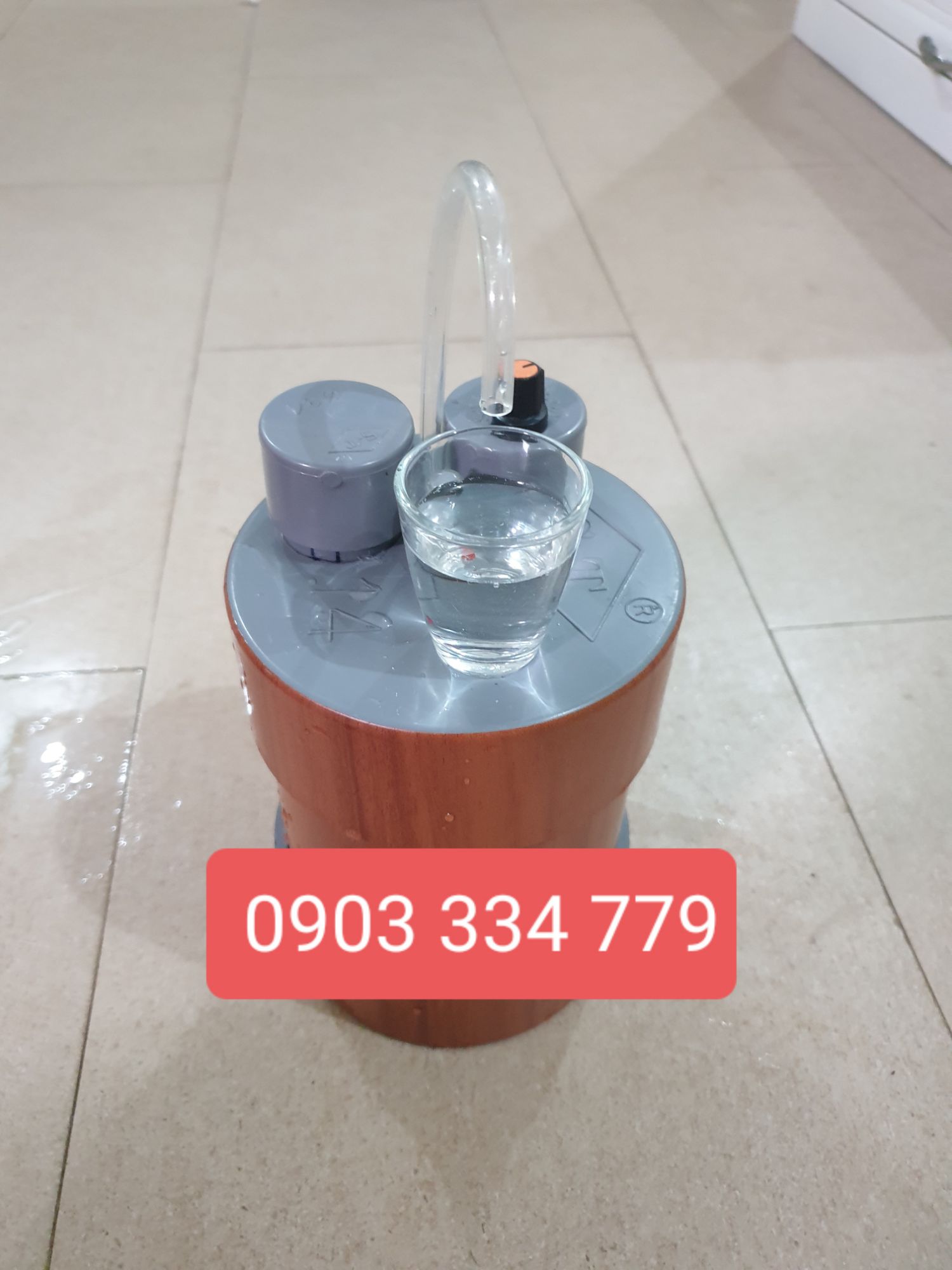 bình rót ruou tự động thông minh