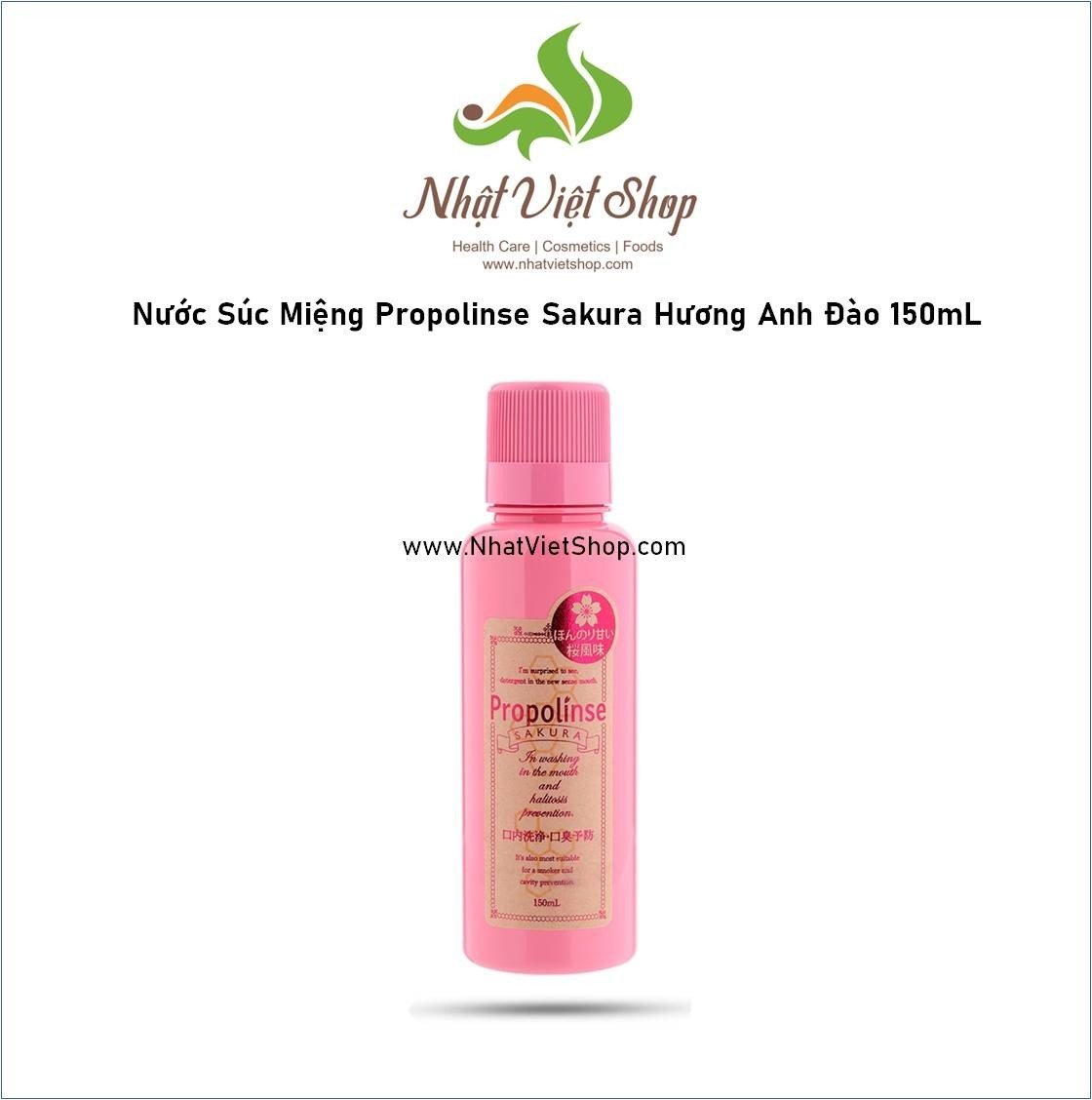 Nước xúc miệng Nhật Bản Propolinse 600ml