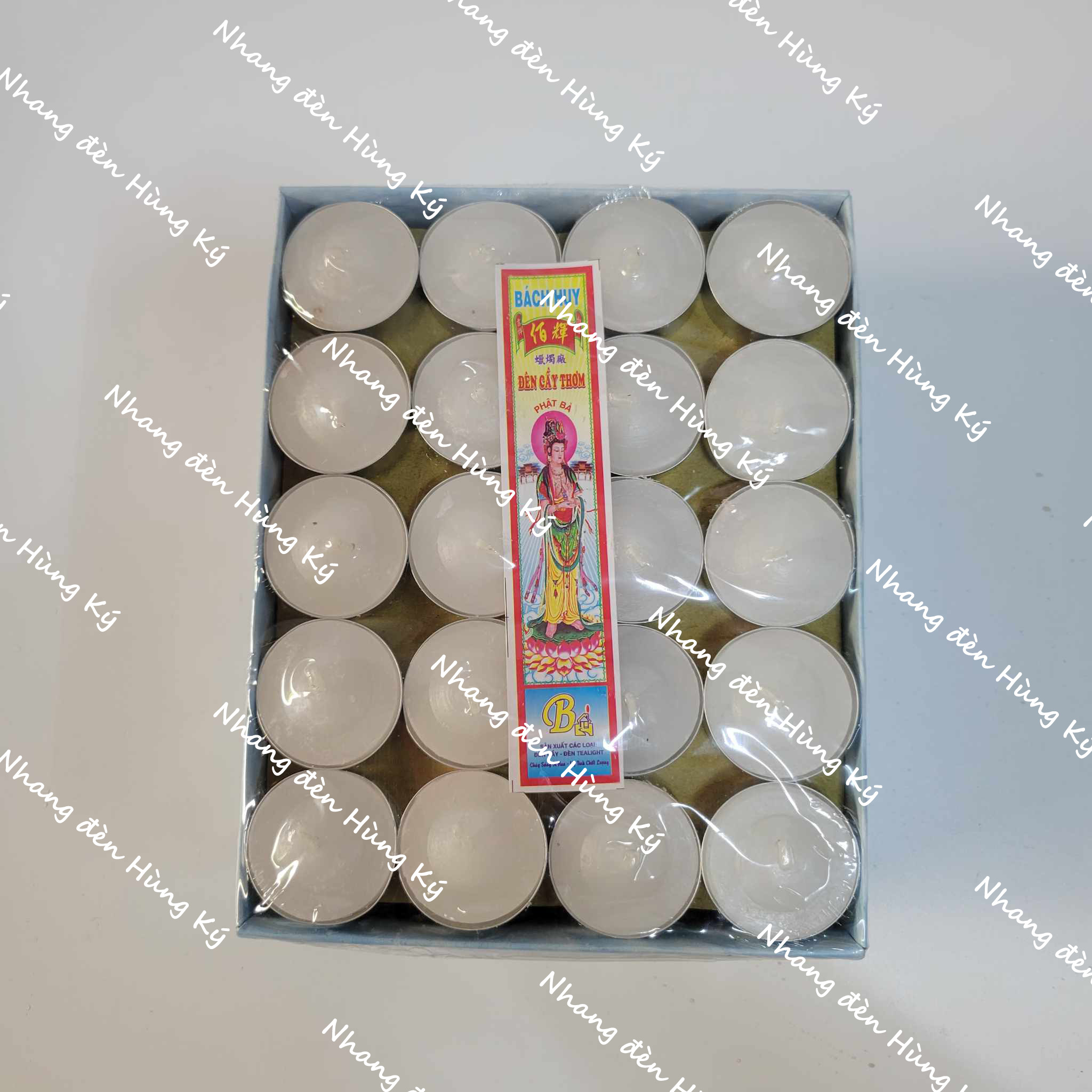Nến tealight 100 viên cháy 4h