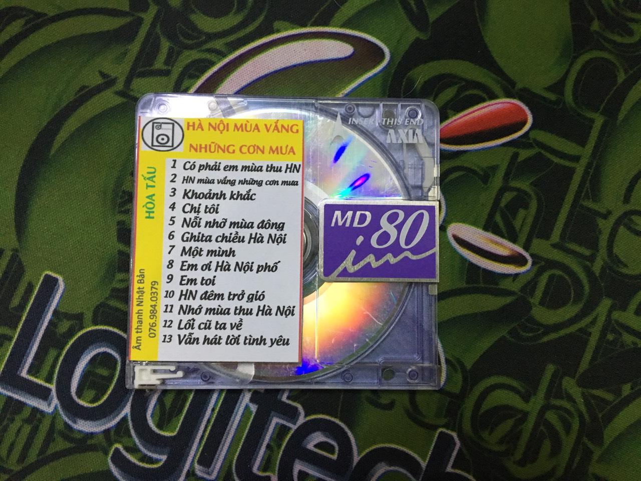[MDCD] Bộ 4 Đĩa MD hòa tấu - Đĩa MD Mini Disc