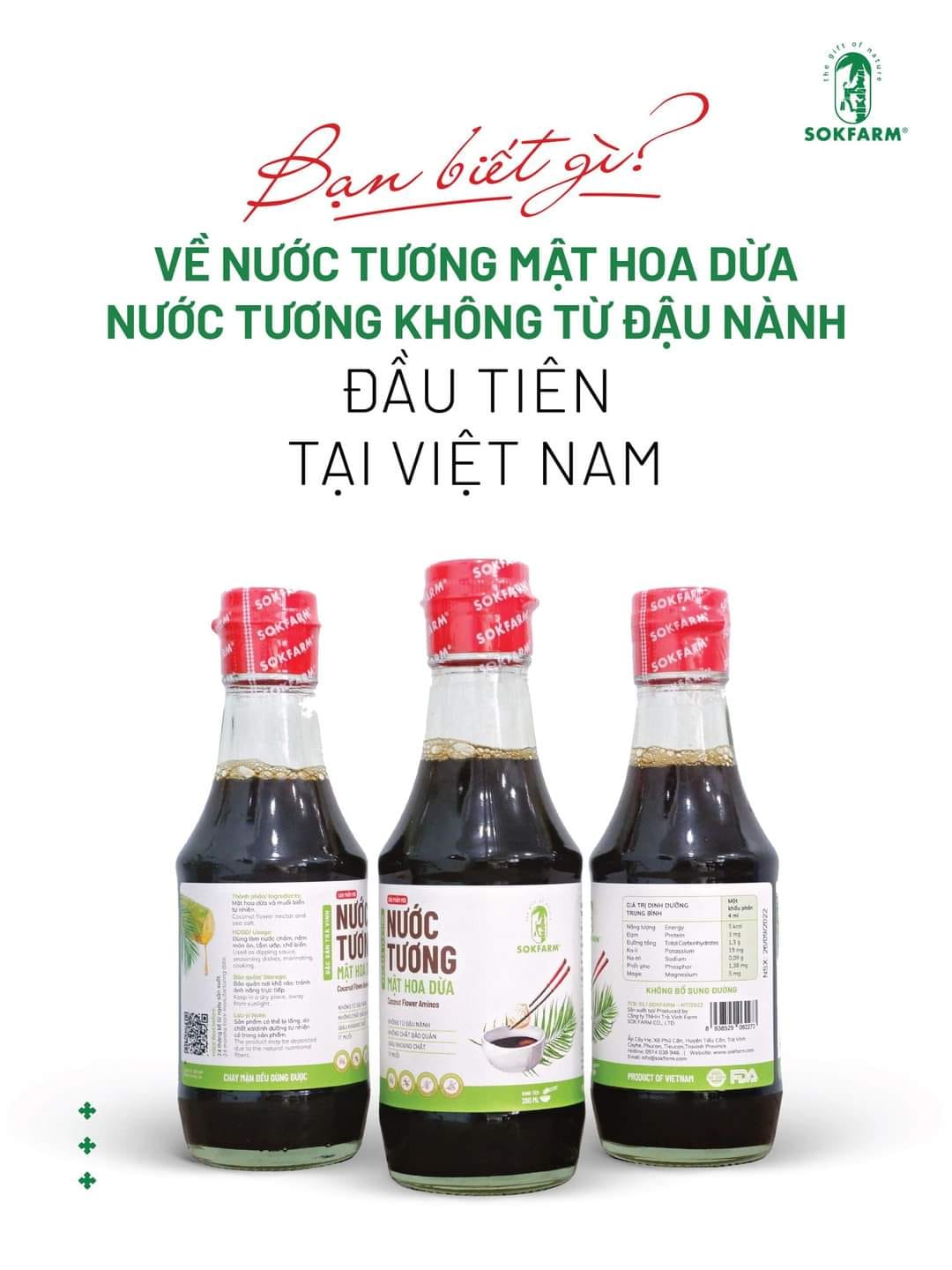Nước Tương Mật Hoa Dừa