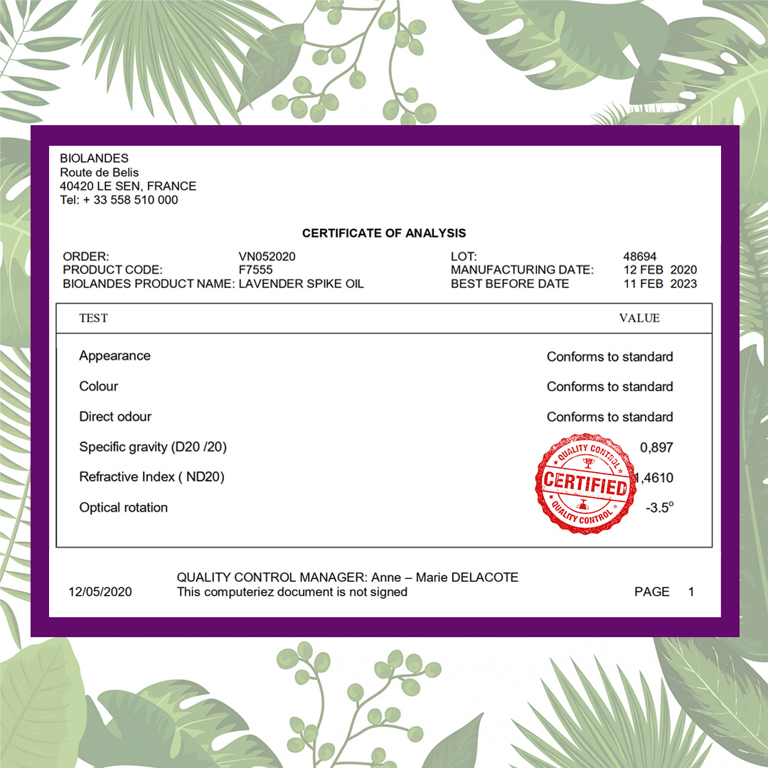 Tinh dầu Oải Hương AROMA Pháp Lavender Essential Oil, tinh dầu thơm phòng, thư giãn, ngủ ngon, chăm sóc da và tóc