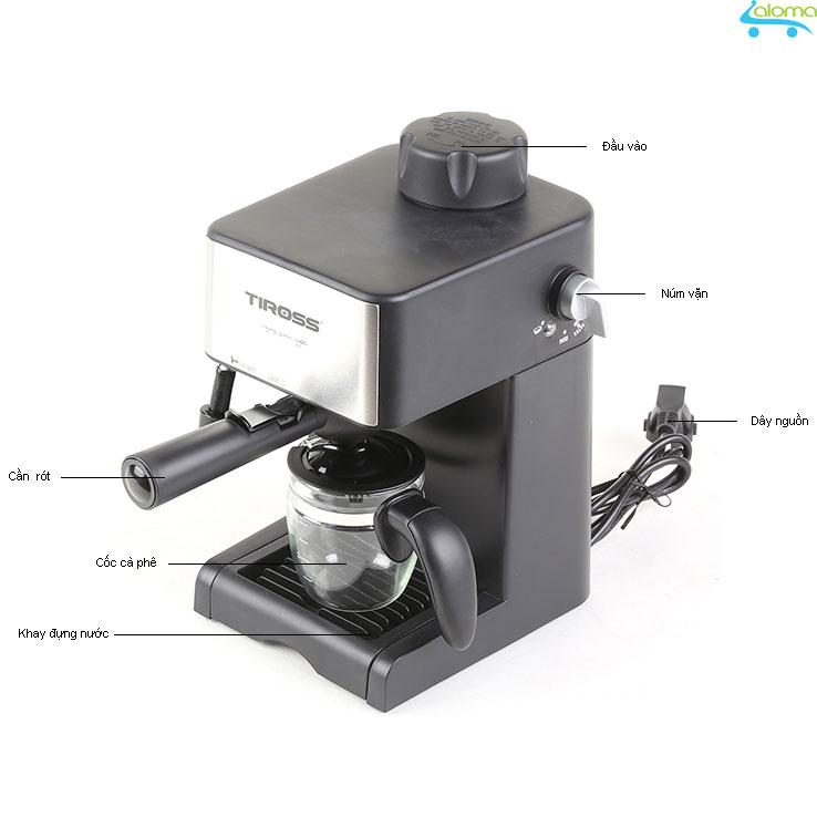 Máy pha cà phê espresso Tiross TS-621