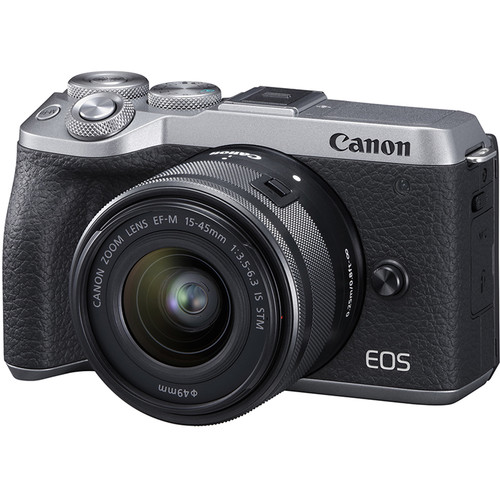[FreeshipMAX] [HCM][Trả góp 0%]Canon EOS M6 Mark II + 15-45mm LBM
