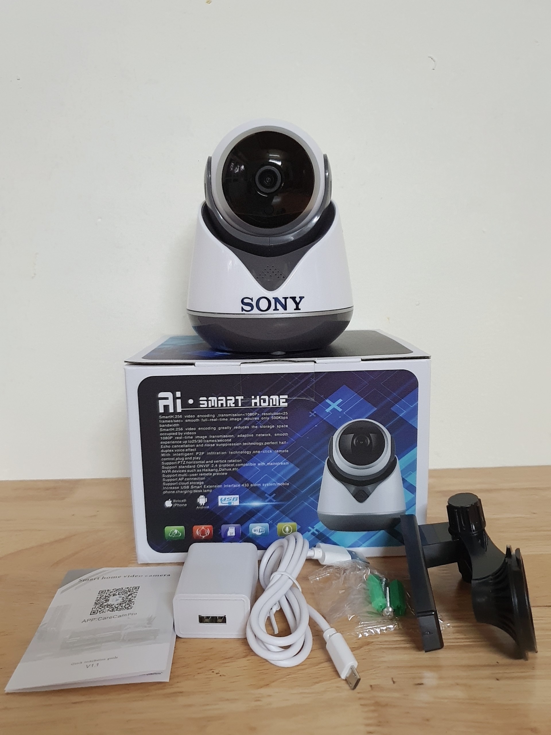 Camera wifi Sony FullHD 3.0MP Phiên bản mới nhất
