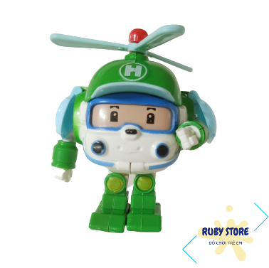 [ROBOCAR POLI] MÁY BAY BIẾN HÌNH HELLY (2 IN 1)