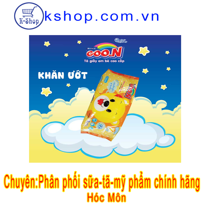 [HCM]Combo 5 bịch khăn ướt Goon 66miếng/bịch