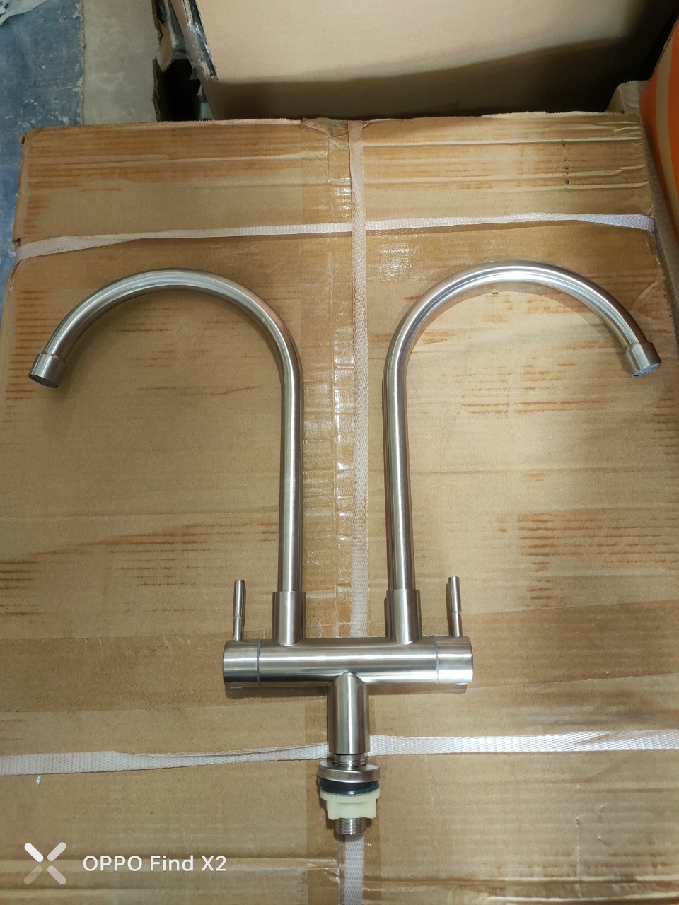 Vòi rửa chén Vòi rửa bát đôi inox 304 Lạnh