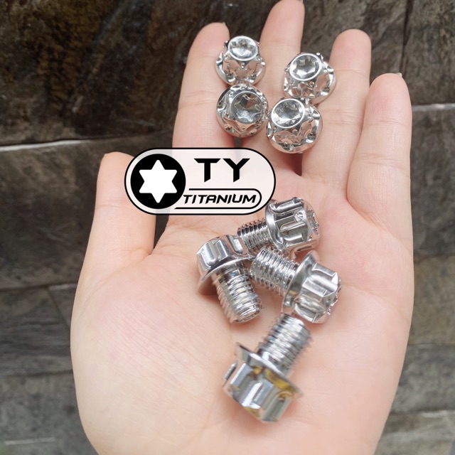 Ốc Chân Kiếng Salaya inox 304 ren Thuận Ngược gắn các dòng xe
