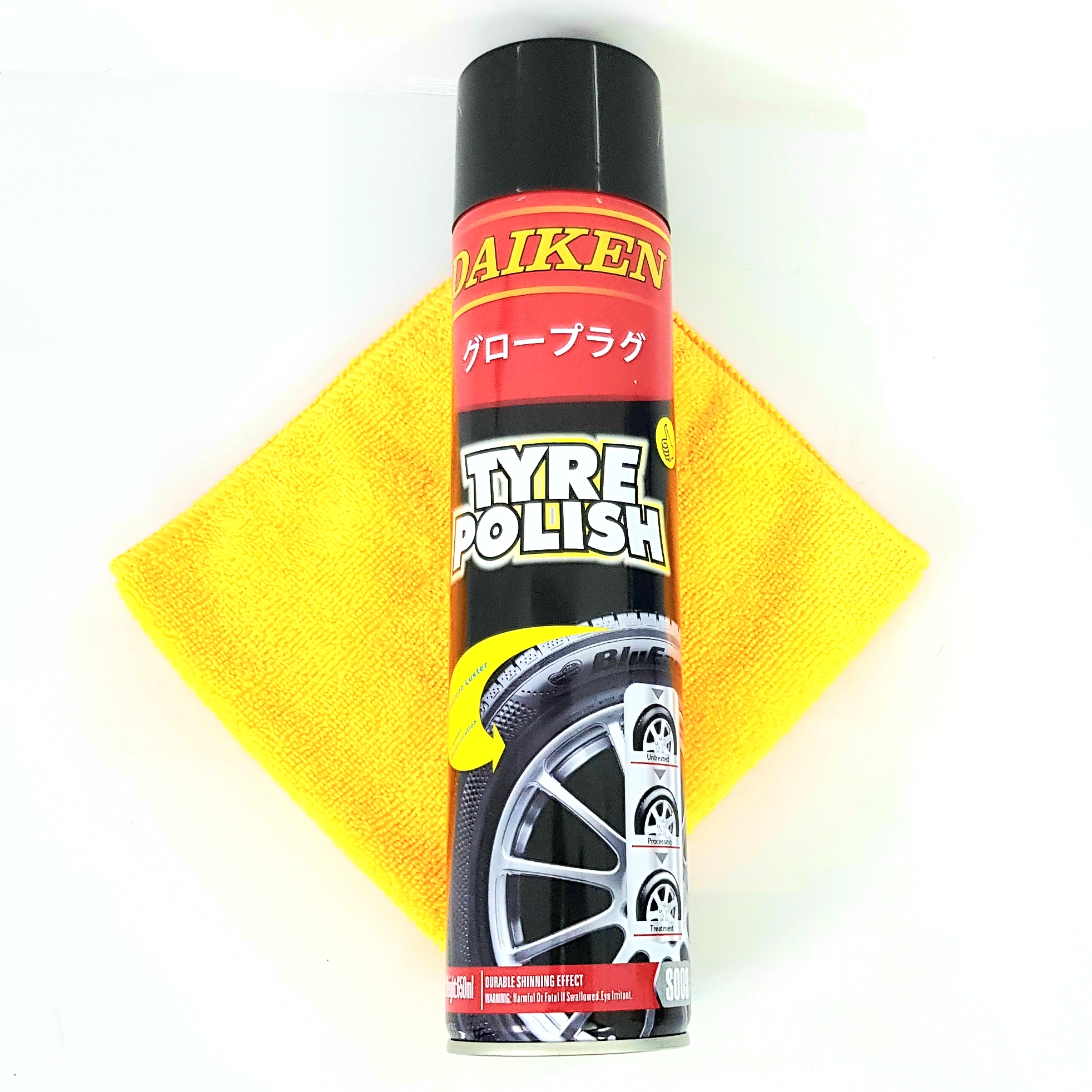 [KÈM KHĂN] DAIKEN TYRE POLISH BÓNG VỎ 650ML