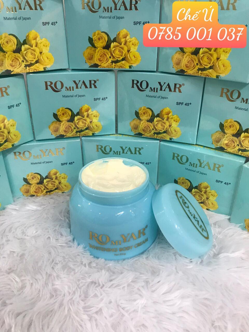 Kem Dưỡng Trắng Da Body 250g Romiyar
