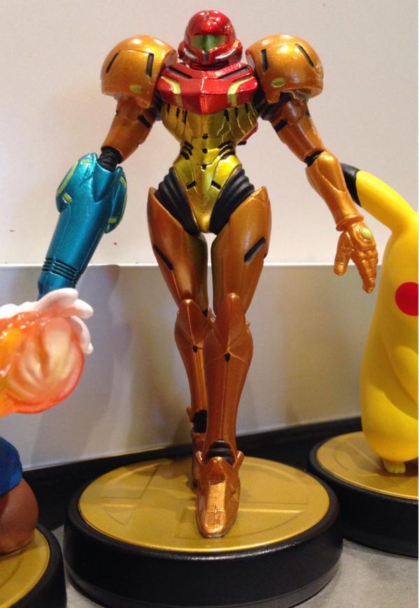 Mô hình Amiibo Metroid Samus ( Smash Bros )