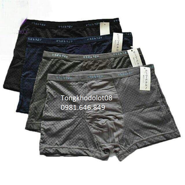COMBO 2 QUẦN SỊP ĐÙI NAM THÔNG HƠI NHẬT