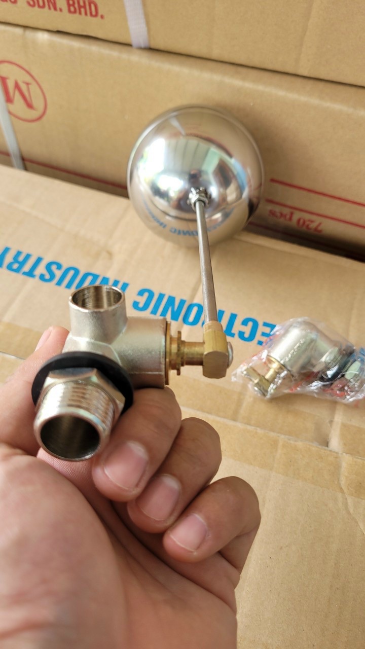 PHAO BỒN NƯỚC - PHAO CƠ tự ngắt INOX 304 phi 21,27