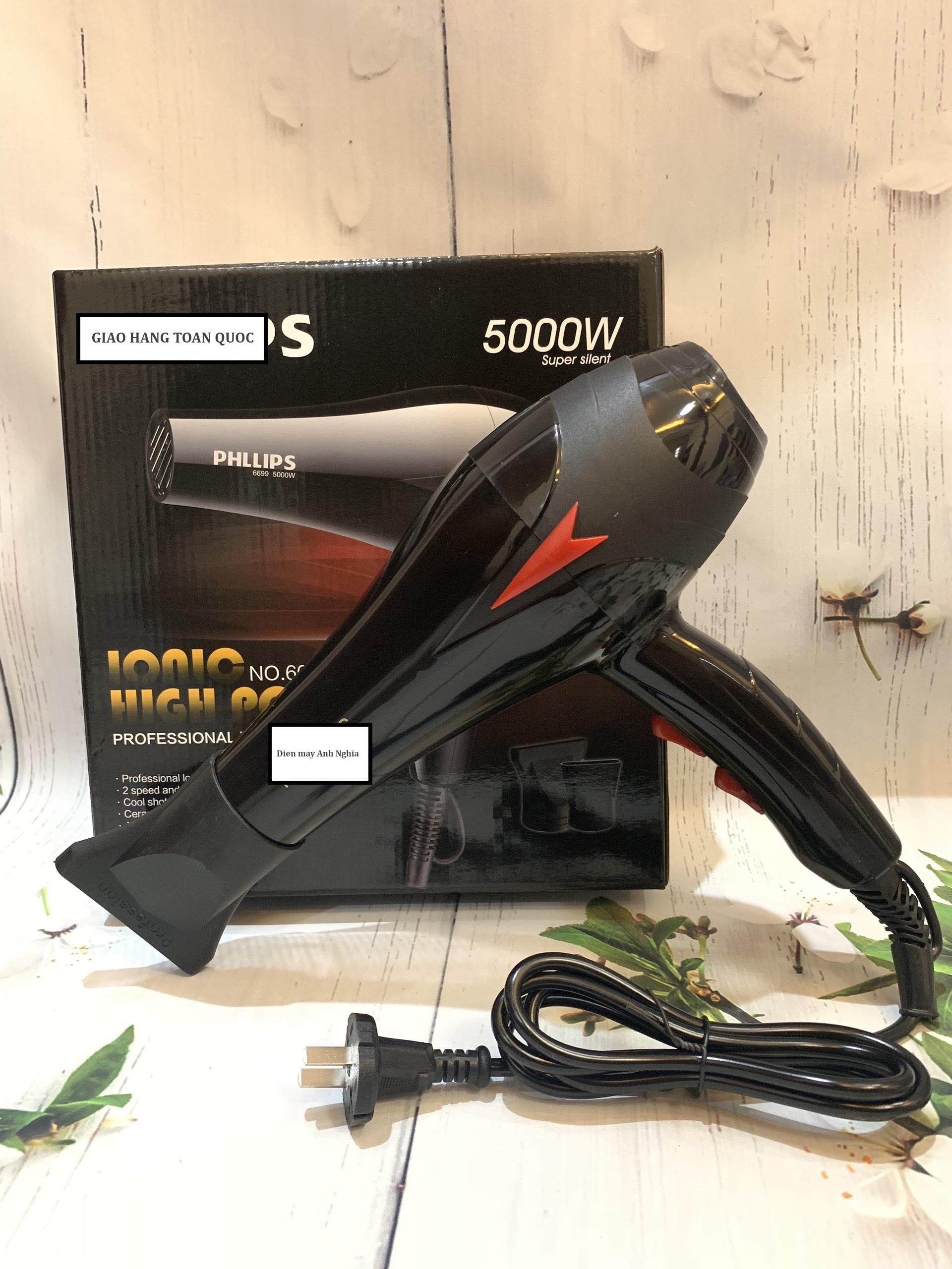 MÁY SẤY TÓC CAO CẤP 2 CHIỀU PHILIP 6699 5000w