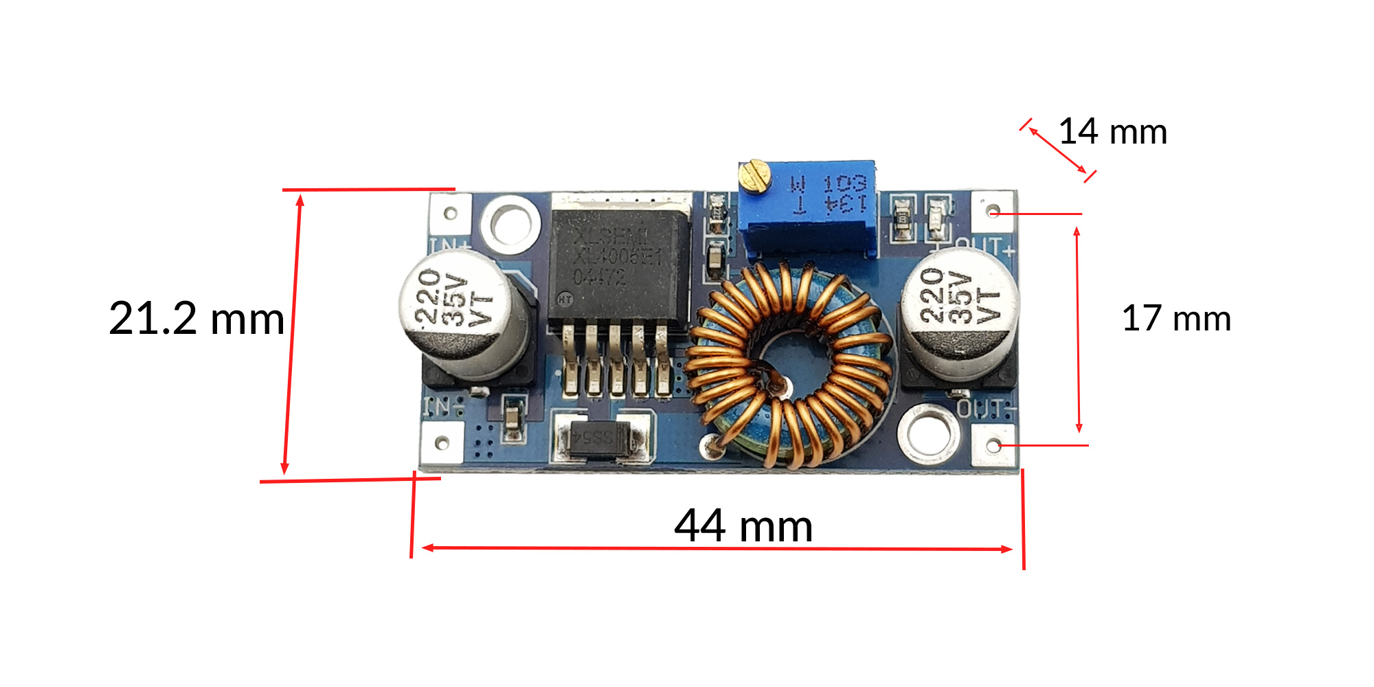 Mạch Giảm Áp DC XL4005 (5A)