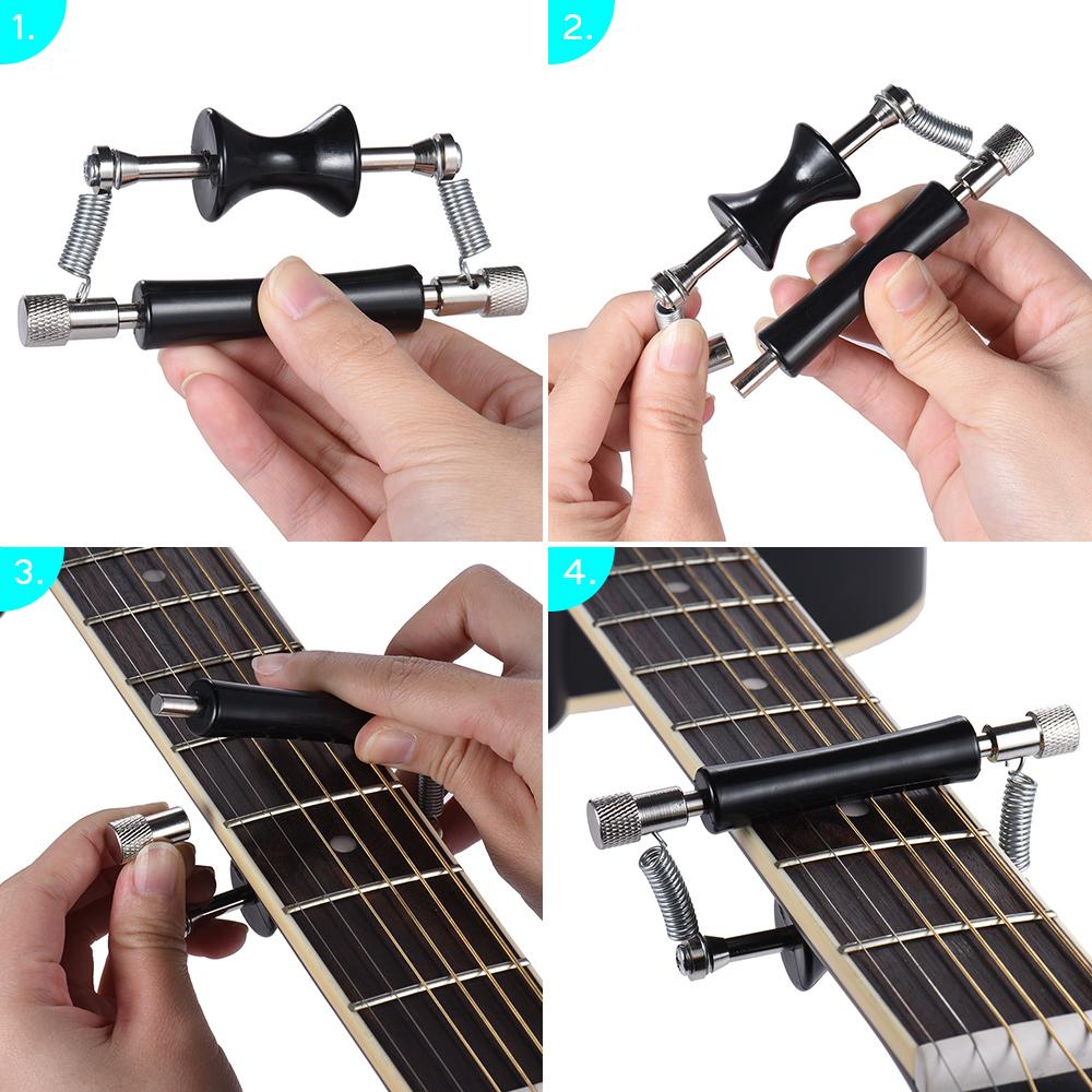 Capo trượt - Capo lăn dành cho guitar Acoustic (Guitar Rolling Capo)